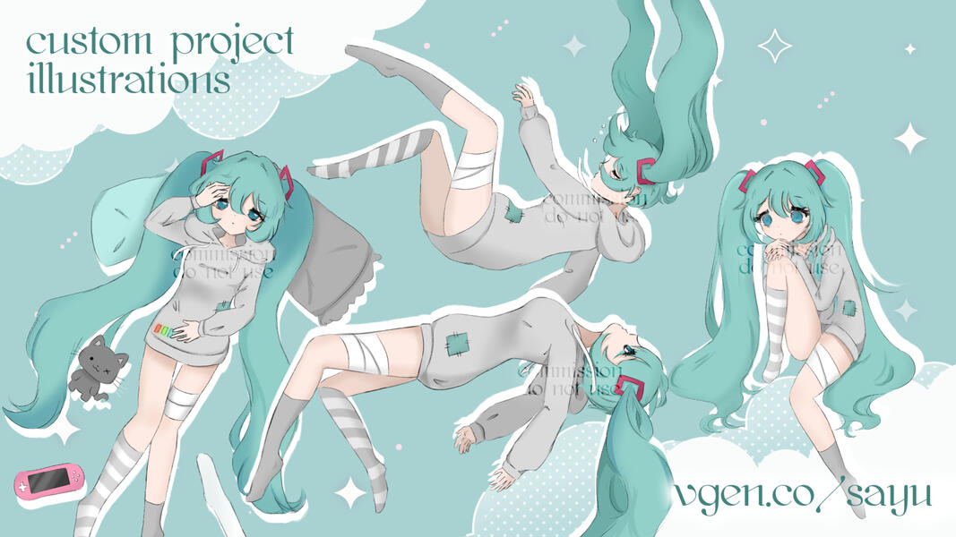 Custom Project Commission 依頼作品（カスタムプロジェクト）