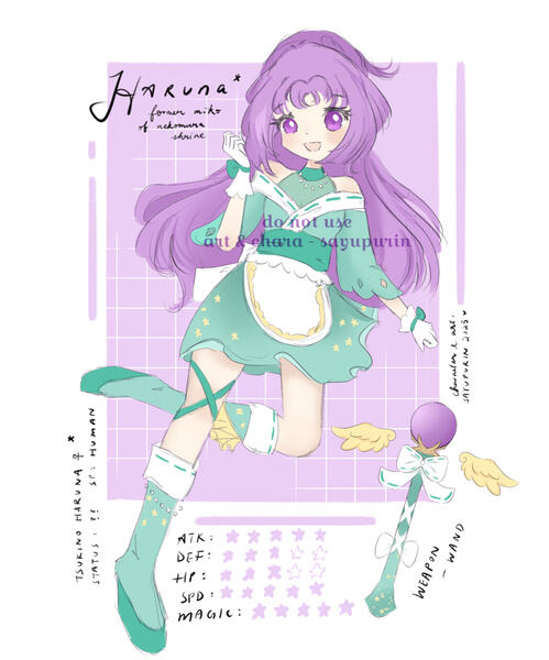 Personal Character Design 個人作品(キャラクターデザイン)