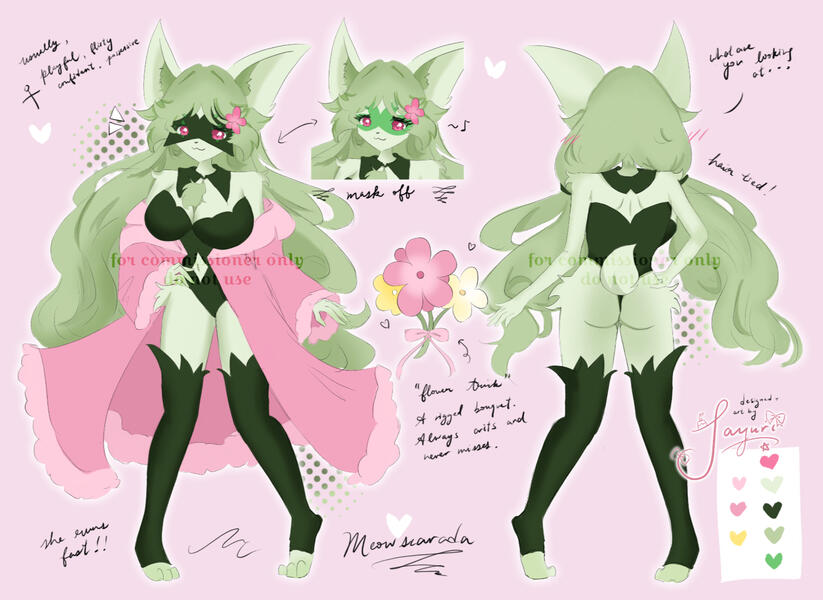 Character Design Commission 依頼作品(キャラクターデザイン)